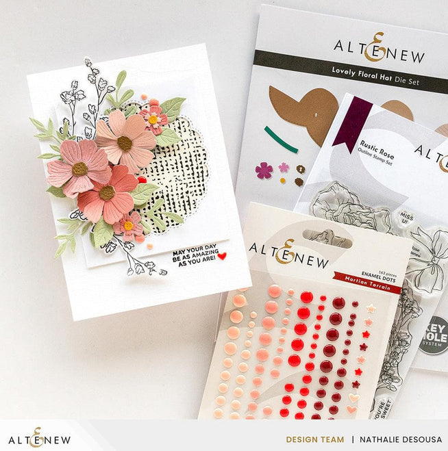Altenew Betterpress Essential Textures Rustic Burlap Press Plate set showing textured burlap design on press plates.
