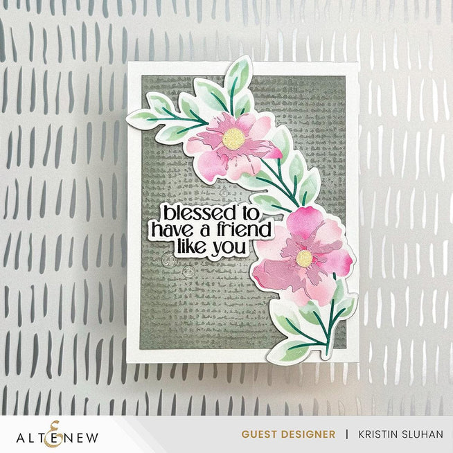 Altenew Betterpress Rustic Burlap Press Plate set showing textured burlap design for stamping and crafting projects.