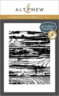 Essential Textures: Wood Press Plate Set