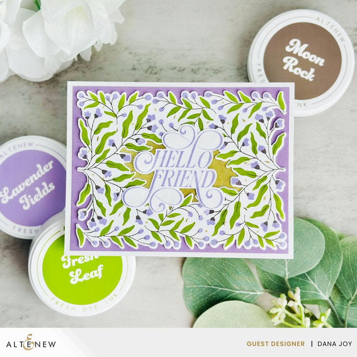 Flowering Hedge Registration Press Plates