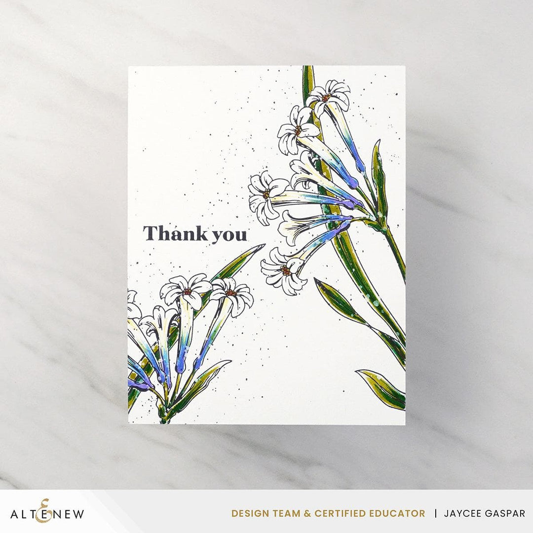 Spellbinders Betterpress Plates Hummingbird Nectar Press Plate