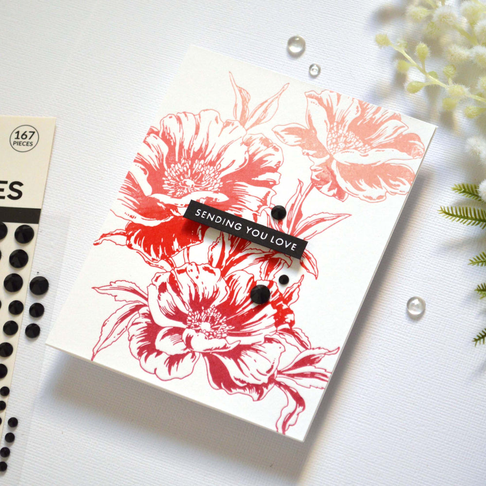 Inked Poppies Press 'n' Foil Plate Set