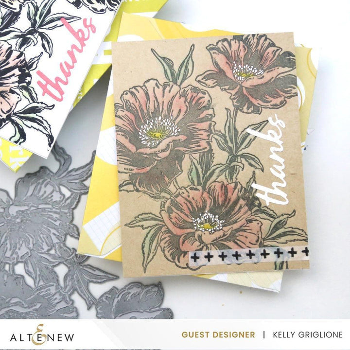 Inked Poppies Press 'n' Foil Plate Set