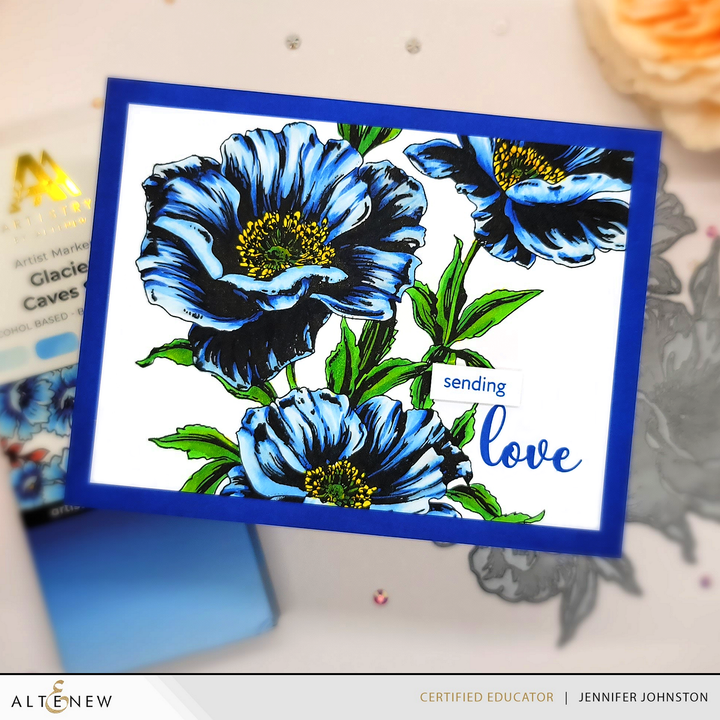 Inked Poppies Press 'n' Foil Plate Set