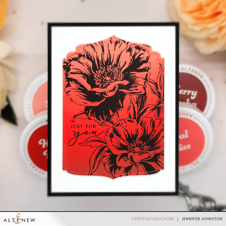 Inked Poppies Press 'n' Foil Plate Set