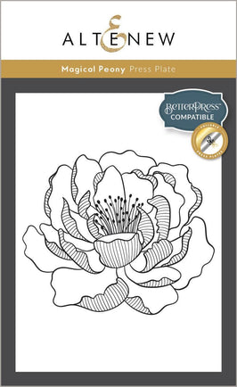 Magical Peony Press Plate