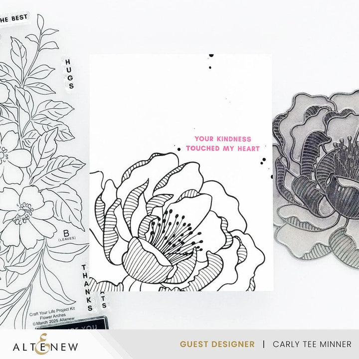 Magical Peony Press Plate