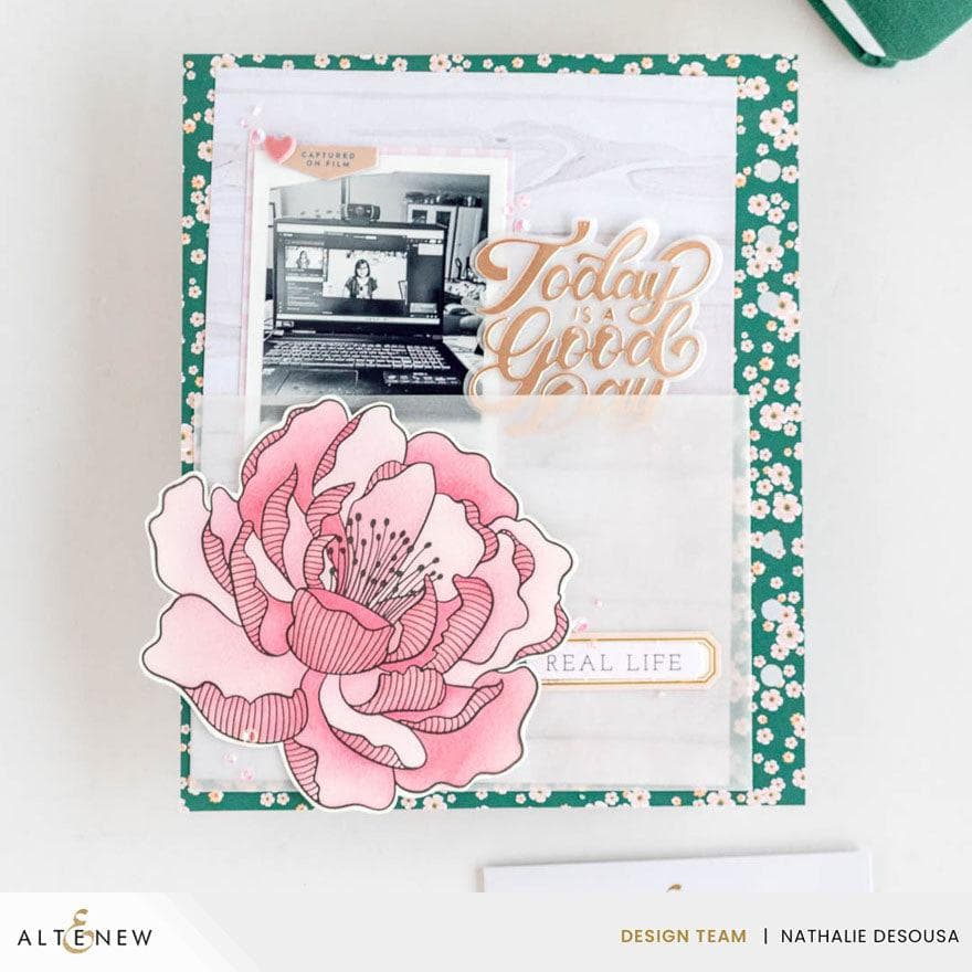 Magical Peony Press Plate