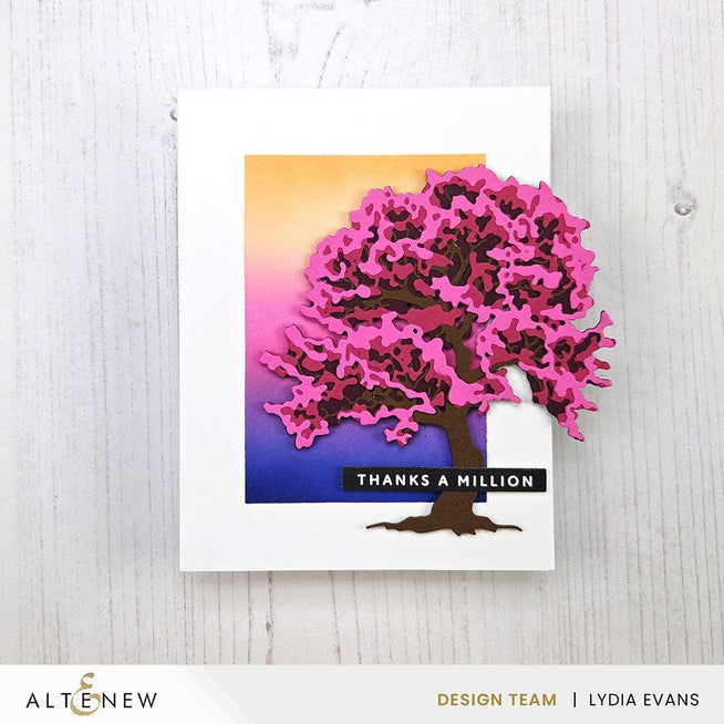 Altenew Betterpress Solid Sentiment Strips 3 Press Plates and Foil Plates set for gratitude-themed card making.