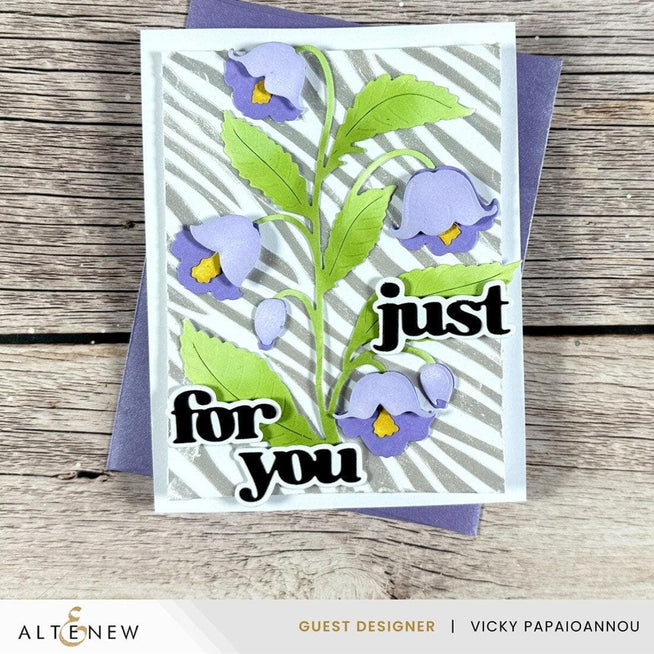 Altenew Betterpress Versatile Greetings 3 Press Plates in Comfort Edition for stamping and card making.