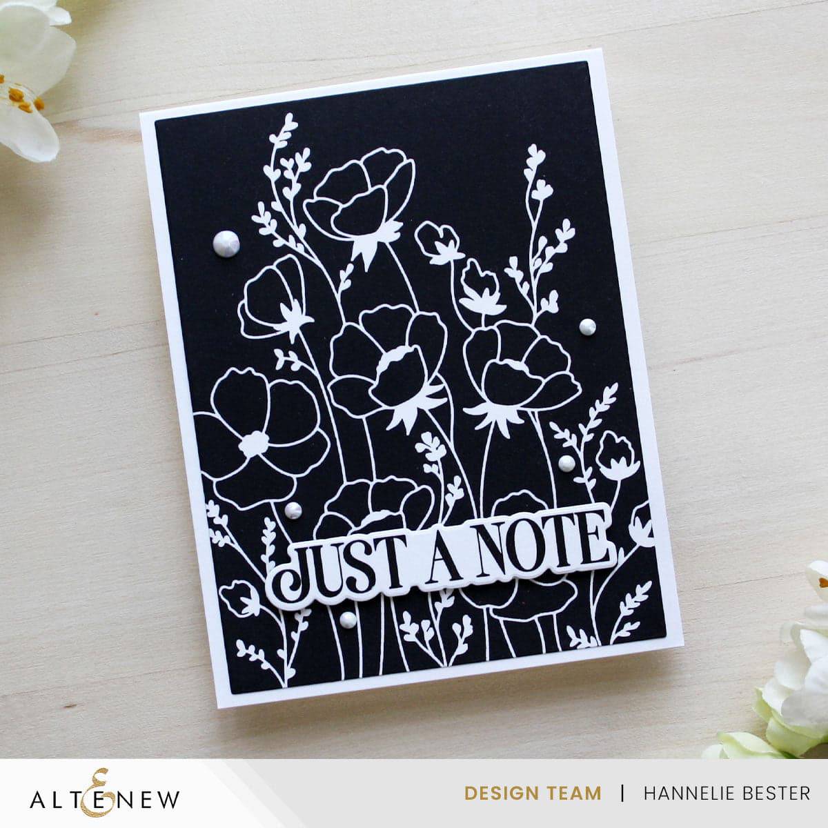 Wildflower Whispers Press Plate | Altenew - Nature-Inspired Cardmaking
