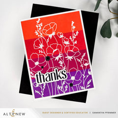 Wildflower Whispers Press Plate