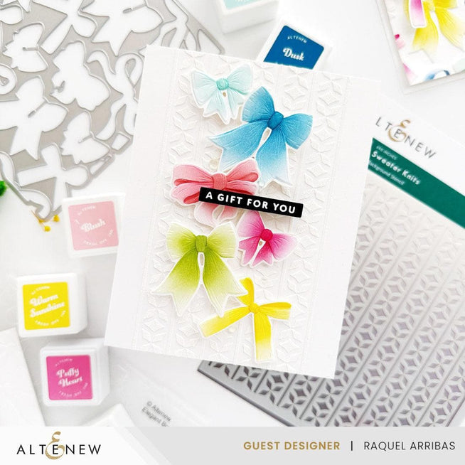 Altenew Betterpress Wrapped With Love Press Plates featuring intricate foil plate designs for crafting and embossing projects