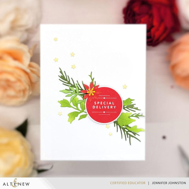 Altenew Betterpress Wrapped With Love Press Plates, foil plates set for stamping and crafting projects.