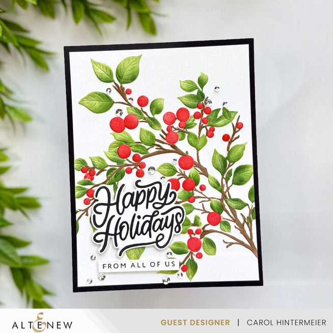 Altenew Betterpress Wrapped With Love Press Plates, foil plates for embossing and printing on craft projects.