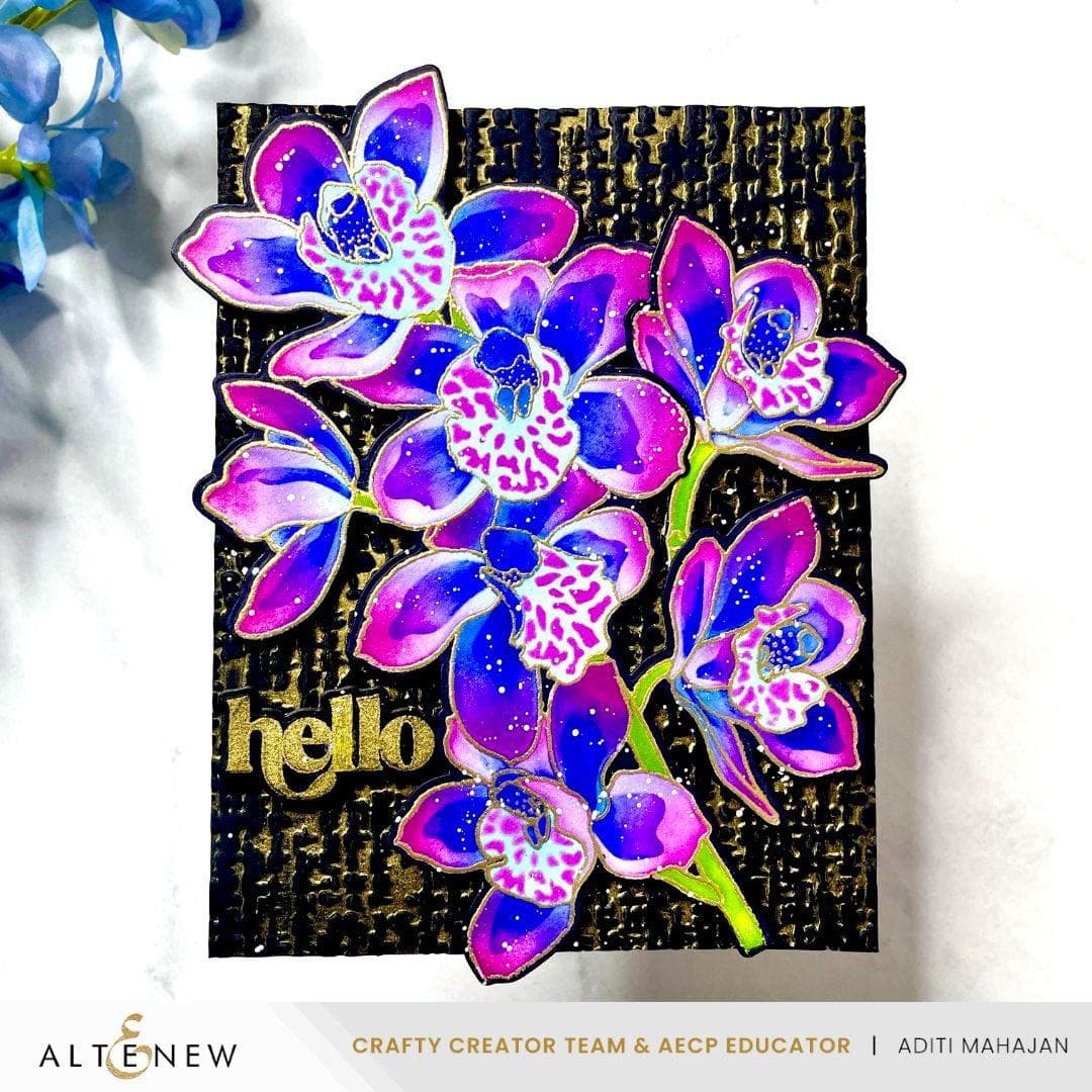 Build-A-Garden: Alluring Orchids & Add-on Die Bundle