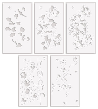 Build-A-Garden: Alluring Orchids & Add-on Die Bundle