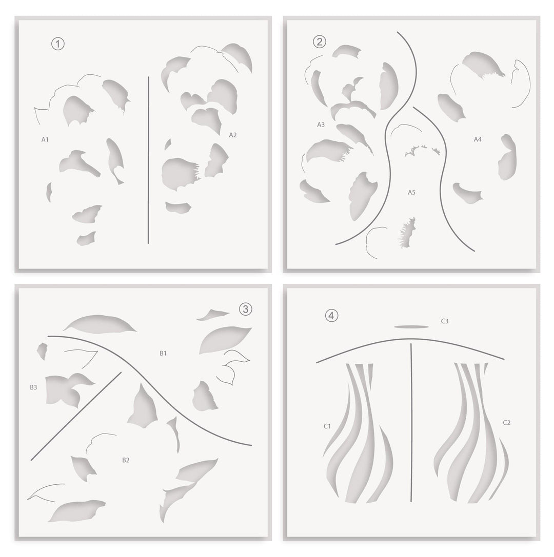 Build-A-Garden: Lovely Rose Peony & Add-on Die Bundle