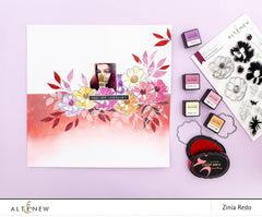 Altenew Build-A-Flower Set Build-A-Flower: Anemone Coronaria Layering Stamp & Die Set