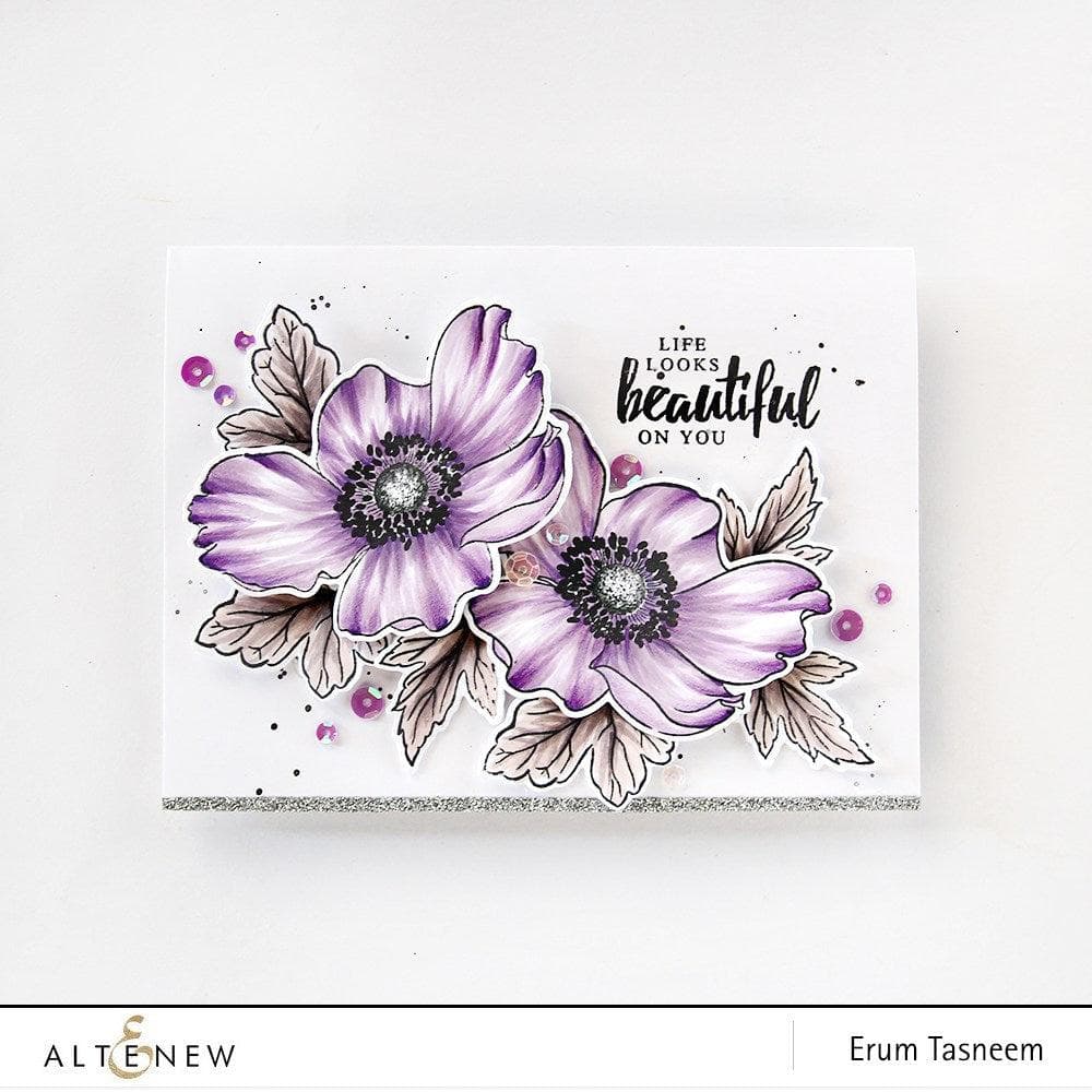 Altenew Build-A-Flower Set Build-A-Flower: Anemone Layering Stamp & Die Set