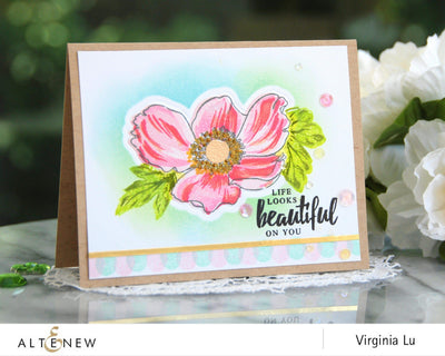 Altenew Build-A-Flower Set Build-A-Flower: Anemone Layering Stamp & Die Set