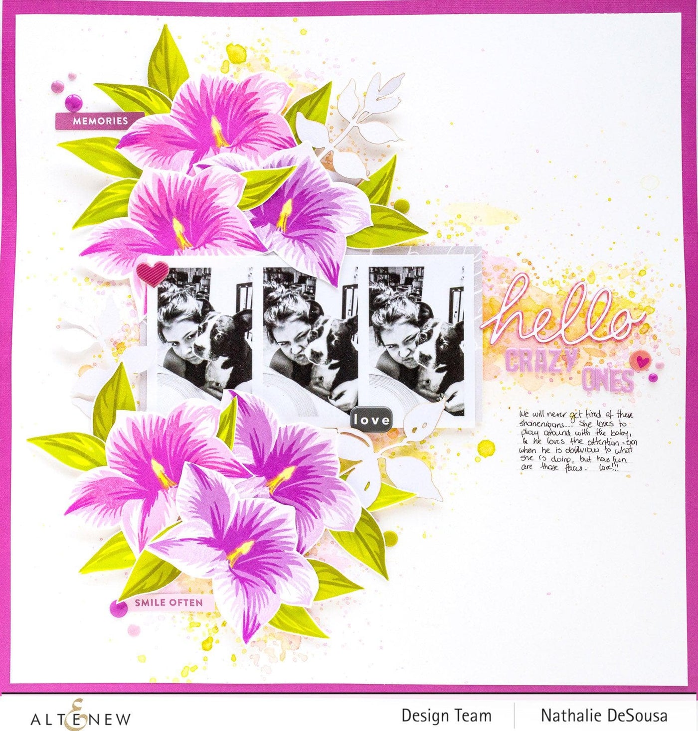 Altenew Build-A-Flower Set Build-A-Flower: Balloon Flower Layering Stamp & Die Set