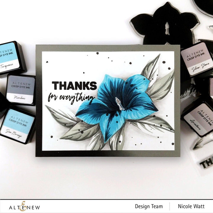 Altenew Build-A-Flower Set Build-A-Flower: Balloon Flower Layering Stamp & Die Set