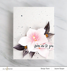 Altenew Build-A-Flower Set Build-A-Flower: Balloon Flower Layering Stamp & Die Set