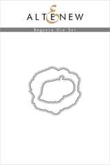 Altenew Build-A-Flower Set Build-A-Flower: Begonia Layering Stamp & Die Set