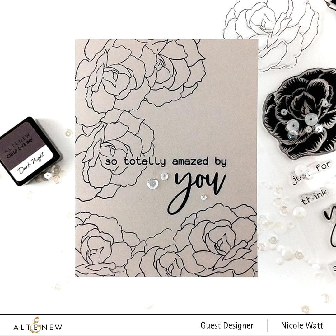 Altenew Build-A-Flower Set Build-A-Flower: Begonia Layering Stamp & Die Set