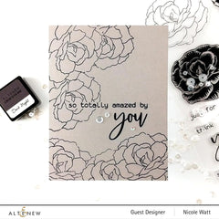 Altenew Build-A-Flower Set Build-A-Flower: Begonia Layering Stamp & Die Set