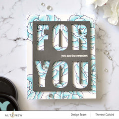 Altenew Build-A-Flower Set Build-A-Flower: Begonia Layering Stamp & Die Set