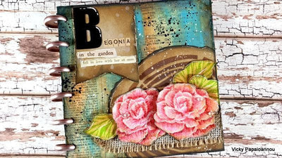 Altenew Build-A-Flower Set Build-A-Flower: Begonia Layering Stamp & Die Set