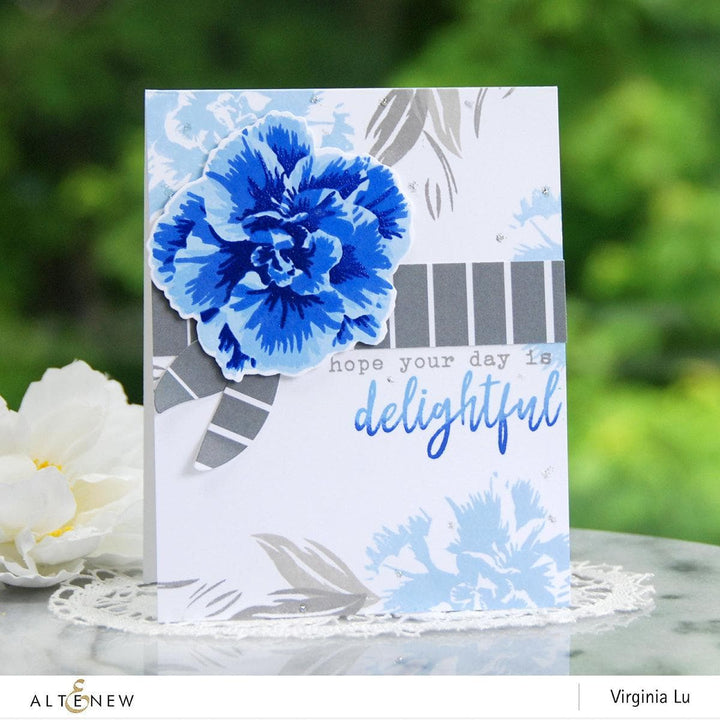 Altenew Build-A-Flower Set Build-A-Flower: Camellia Japonica Layering Stamp & Die Set