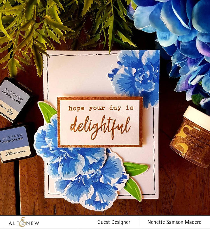 Altenew Build-A-Flower Set Build-A-Flower: Camellia Japonica Layering Stamp & Die Set