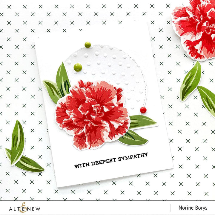 Altenew Build-A-Flower Set Build-A-Flower: Camellia Japonica Layering Stamp & Die Set