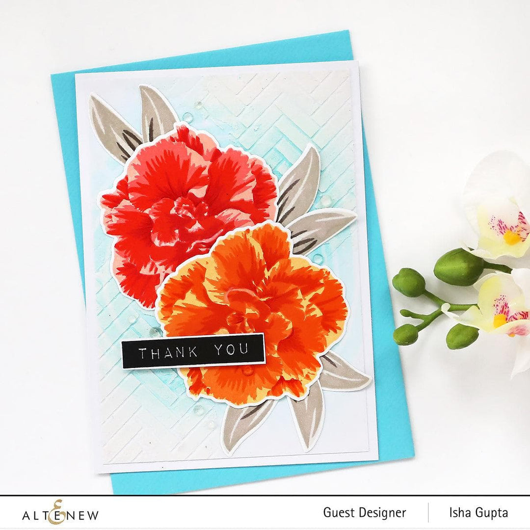 Altenew Build-A-Flower Set Build-A-Flower: Camellia Japonica Layering Stamp & Die Set