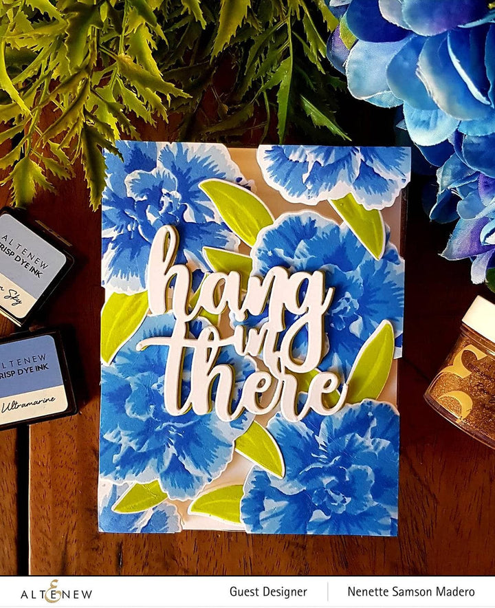 Altenew Build-A-Flower Set Build-A-Flower: Camellia Japonica Layering Stamp & Die Set