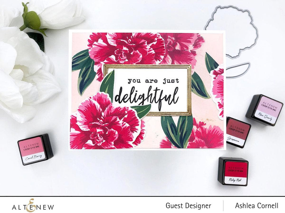 Altenew Build-A-Flower Set Build-A-Flower: Camellia Japonica Layering Stamp & Die Set