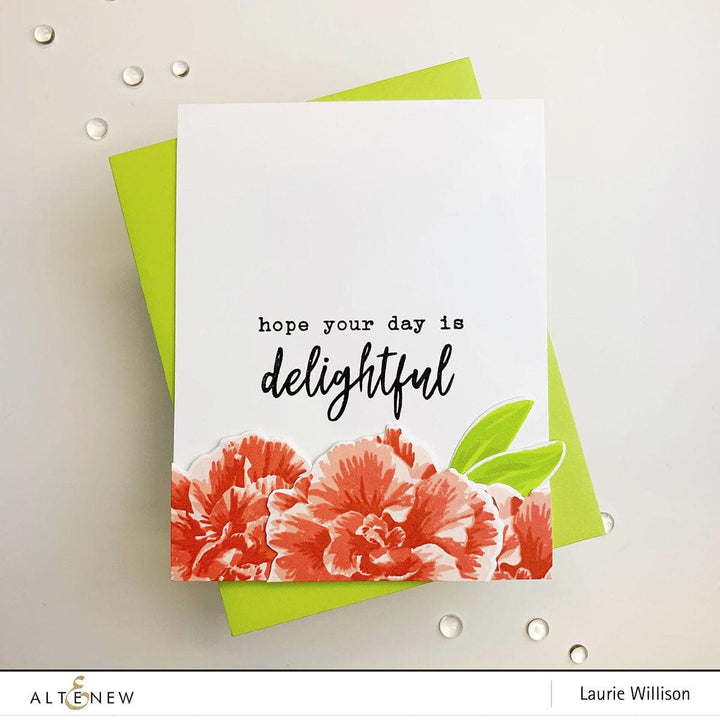 Altenew Build-A-Flower Set Build-A-Flower: Camellia Japonica Layering Stamp & Die Set