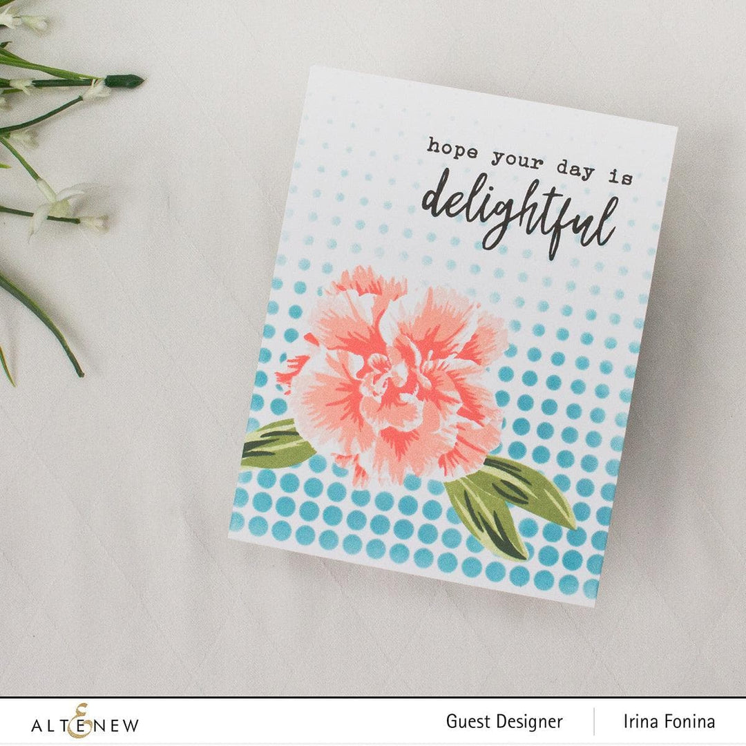 Altenew Build-A-Flower Set Build-A-Flower: Camellia Japonica Layering Stamp & Die Set