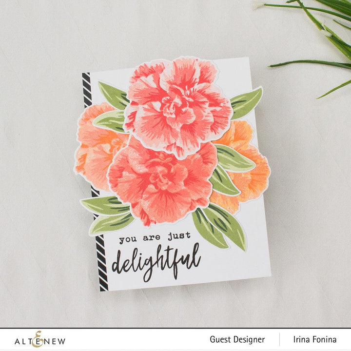 Altenew Build-A-Flower Set Build-A-Flower: Camellia Japonica Layering Stamp & Die Set