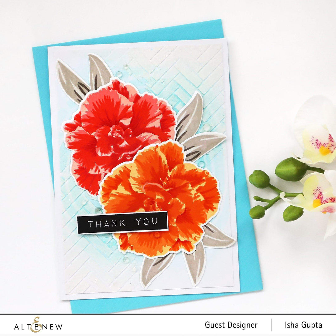 Altenew Build-A-Flower Set Build-A-Flower: Camellia Japonica Layering Stamp & Die Set