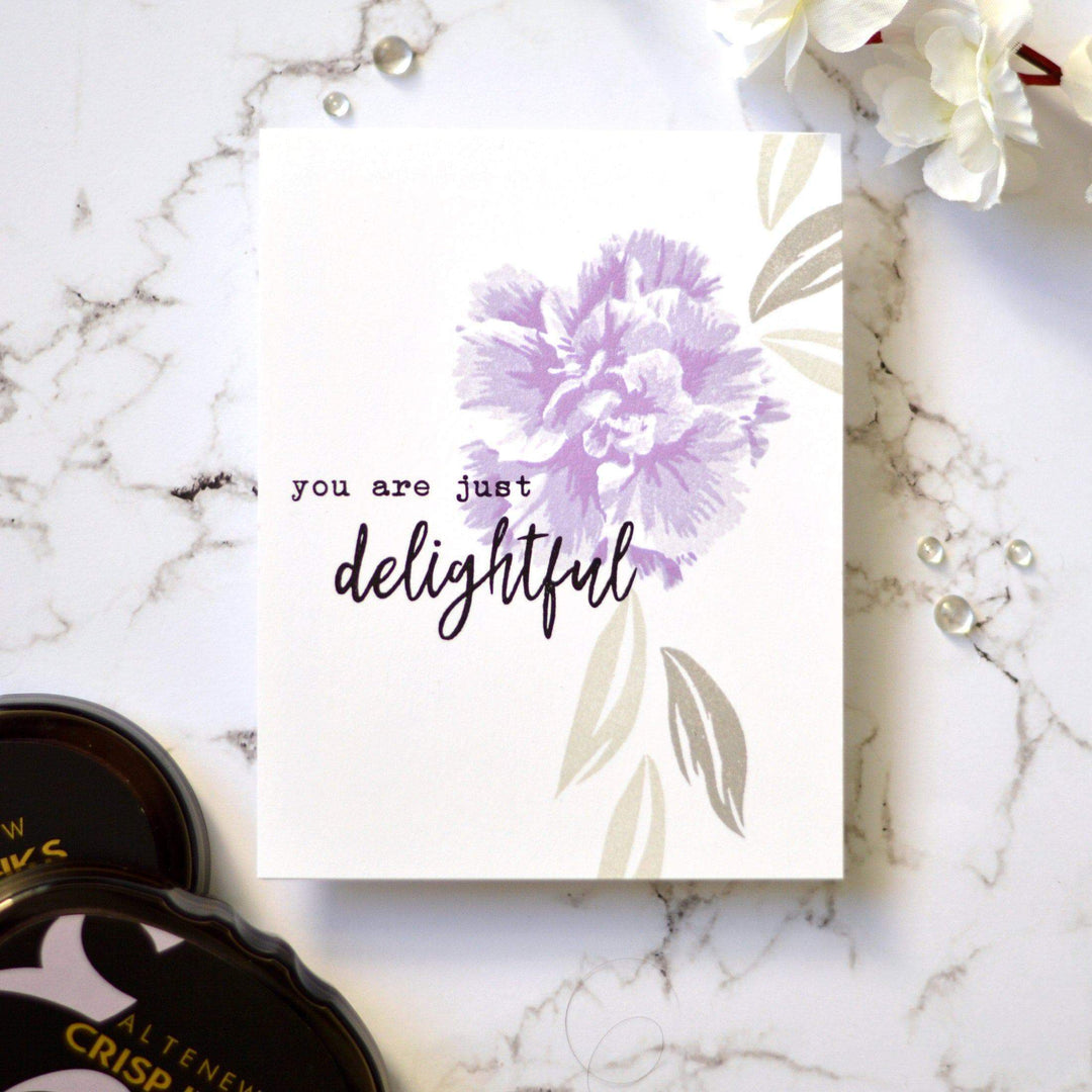 Altenew Build-A-Flower Set Build-A-Flower: Camellia Japonica Layering Stamp & Die Set