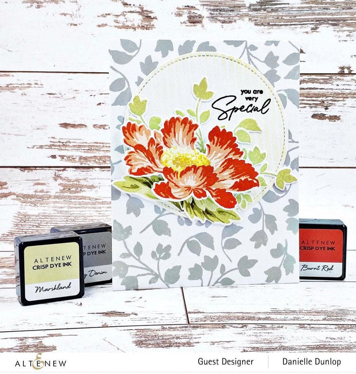 Altenew Build-A-Flower Set Build-A-Flower: Candystripe Cosmos Layering Stamp & Die Set