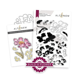 Altenew Build-A-Flower Set Build-A-Flower: Candystripe Cosmos Layering Stamp & Die Set