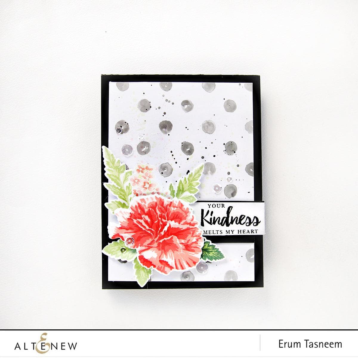 Altenew Build-A-Flower Set Build-A-Flower: Carnation Layering Stamp & Die Set