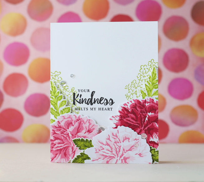 Altenew Build-A-Flower Set Build-A-Flower: Carnation Layering Stamp & Die Set