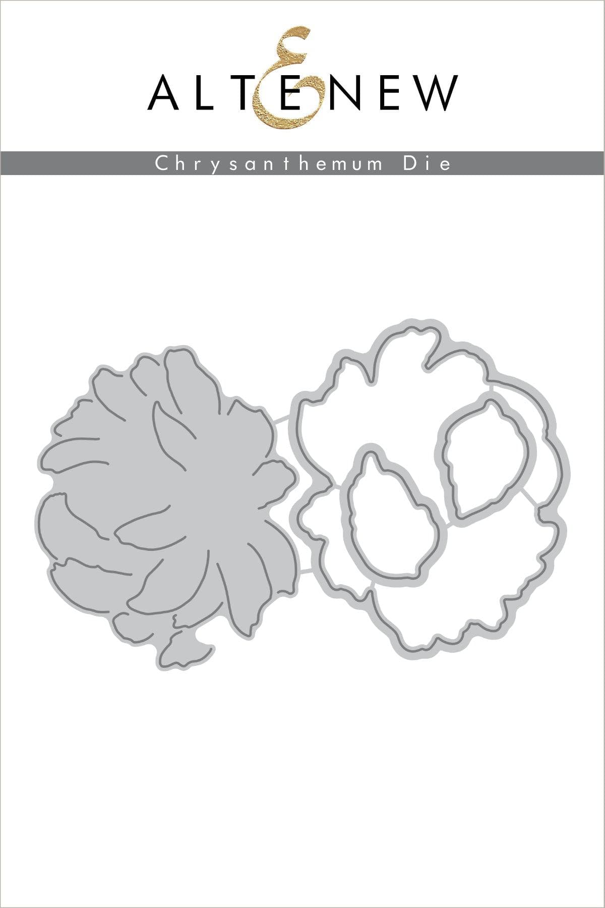 Altenew Build-A-Flower Set Build-A-Flower: Chrysanthemum Layering Stamp & Die Set