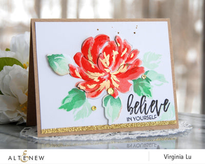 Altenew Build-A-Flower Set Build-A-Flower: Chrysanthemum Layering Stamp & Die Set